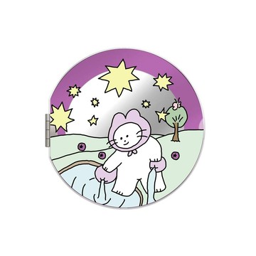 【獨家設計】TOXOXO藍莓貓之星星掀蓋鏡面MagSafe支架