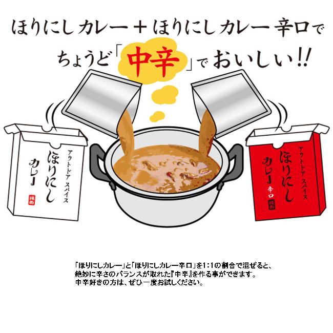 アウトドアスパイス ほりにしカレー レトルトカレー アウトドア キャンプ