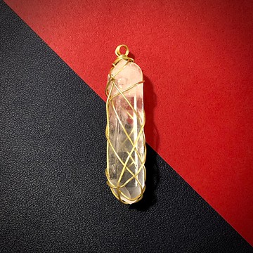 寂寞星球 - 行車御守-白水晶激光柱