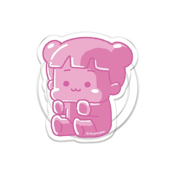 【插畫家聯名】啾啾妹QQ軟糖MagSafe氣囊支架