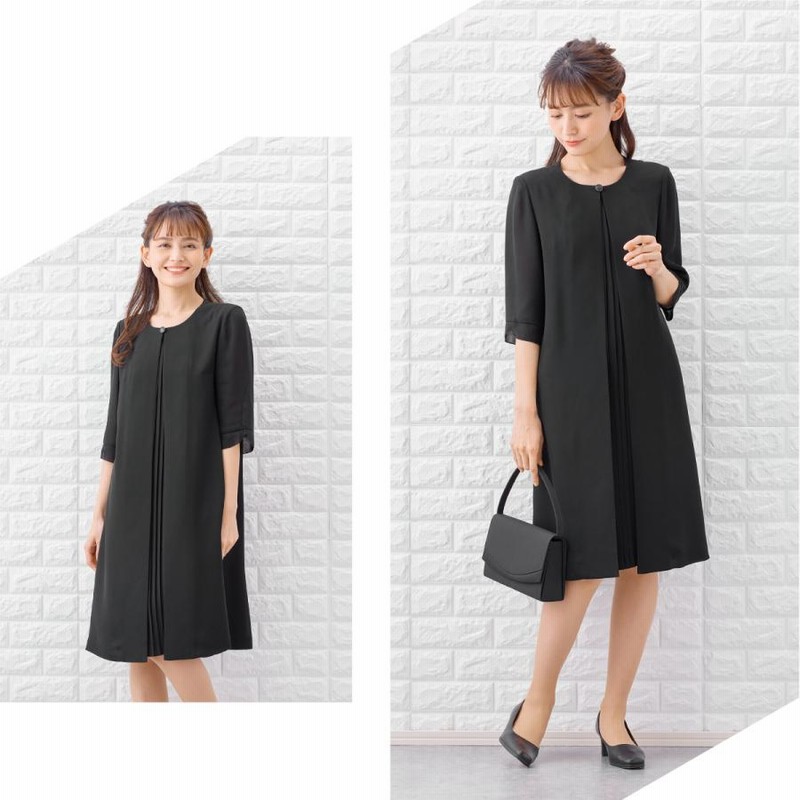 喪服 レディース 夏用 礼服 ブラックフォーマル スーツ