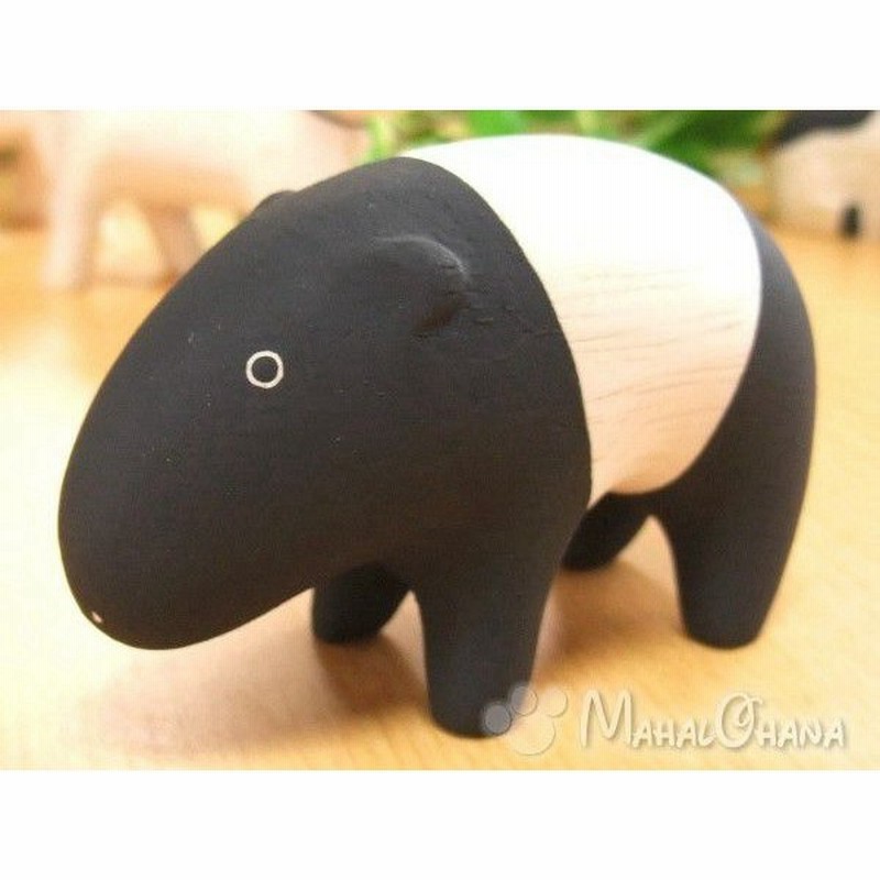 ぽれぽれ動物 マレーバク バク インテリア 手作り 木彫り 置物 ハンドメイド 通販 Lineポイント最大0 5 Get Lineショッピング