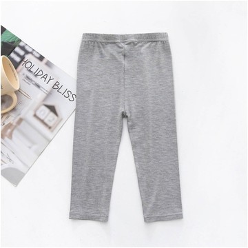 FANMOU - 大彈力！莫代爾七分內搭褲-灰色