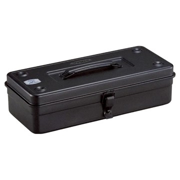 TOYO STEEL 東洋鋼鐵 方型提把式鋼製單層收納工具箱 T-350  淨重約1.24kg  外部尺寸373 x 163 x x 102mm + 內部尺寸358 x 149 x 72mm  1個