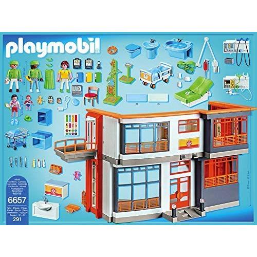 PLAYMOBIL (プレイモービル) 6657 Children's Hospital with device