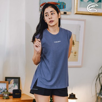 ADISI AV2311118女天絲鋅離子消臭快乾背心/洋藍