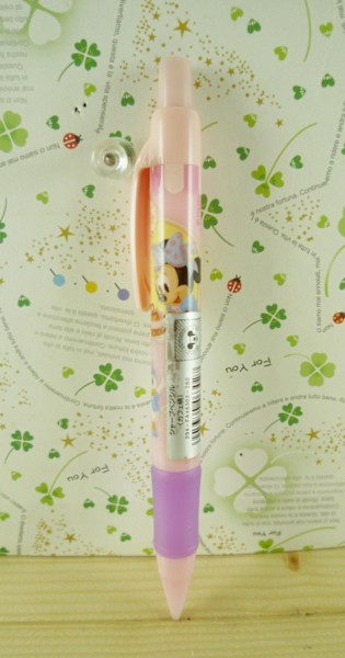【震撼精品百貨】Micky Mouse_米奇/米妮 ~自動筆-粉紫