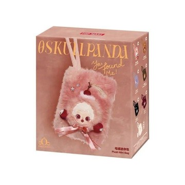 POPMART 泡泡瑪特 SKULLPANDA 不眠劇場 系列 You Found Me 毛絨 SP 迷你包