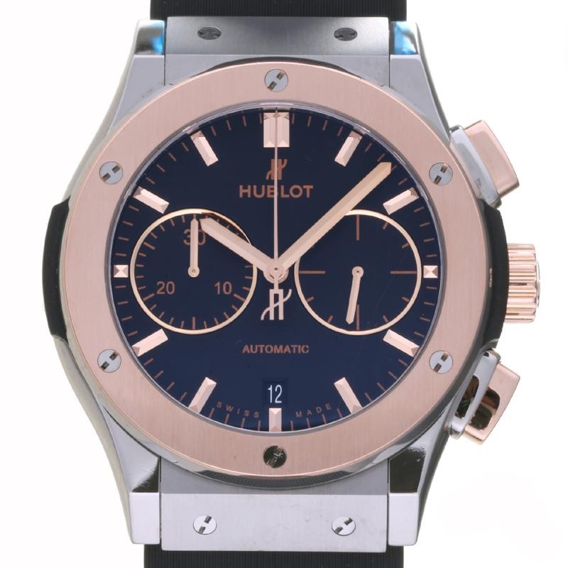 銀座店］HUBLOT ウブロ クラシック フュージョン クロノグラフ チタニウム キングゴールド 521.NO.1181.RX 腕時計 メンズ  DH71819 | LINEブランドカタログ