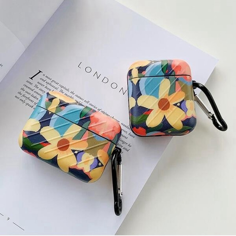 Airpods Pro ケース イヤーカバー かわいい シリコン キャラクター おしゃれ お洒落 耐衝撃 落下防止 カラビナ付き 花 Flower フラワー 通販 Lineポイント最大0 5 Get Lineショッピング