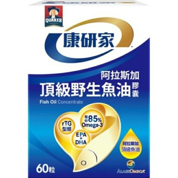 桂格康研家頂級野生魚油膠囊60粒