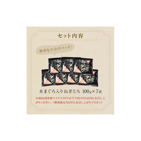 ふるさと納税 本まぐろ入り「ねぎとろ」 宮城県石巻市