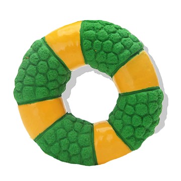 EETOYS 宜特 寵物乳膠球玩具  11.5cm  綠色救生圈  1個