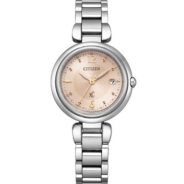 CITIZEN XC 限量 光動能鈦金屬電波女錶 開學新裝備-29mm ES9460-88W
