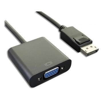 DP 【京徹】amber 亮黑版 DisplayPort 轉 VGA 訊號轉換器 轉VGA 螢幕線 支援蘋果 聯想筆電