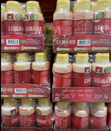 [COSCO代購6] C121461 QUAKER ORGANIC OAT DRINK 桂格特濃燕麥飲 每罐300毫升X12入