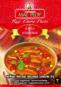 レッドカレーペースト 50g 〔MAE PLOY〕   タイ料理 タイカレー 料理の素 PLOY（メープロイ） ココナッツ エスニック料理 ココナッツオ