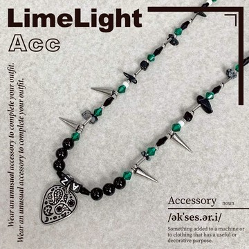 ☆LimeLight☆ 民族風 變形蟲 腰果花 龐克 珠珠 串珠 珍珠 巴洛克 百搭 飾品 鈦鋼 項鍊