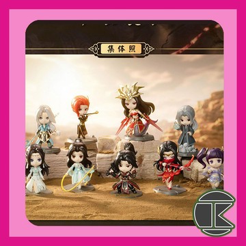 【愛蛋客】現貨 斗破蒼穹 鬥技系列盲盒 公仔 美杜莎 藥老 紫妍 海波東 蕭炎 玩具 收藏 娛樂 一中盒8入