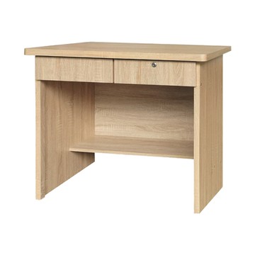 Boden-亞傑3尺二抽書桌/工作桌(梧桐色)-90x57x75cm