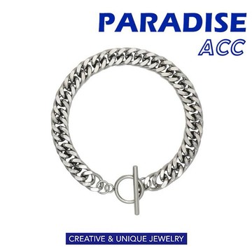 PARADISE 古巴粗鏈 手鏈 不過敏不掉色 鈦鋼 醫療鋼