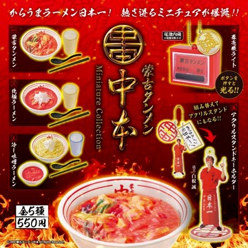 𓅓MOCHO𓅓 現貨 Kenelephant 扭蛋 蒙古湯麵中本 微型收集 全5種