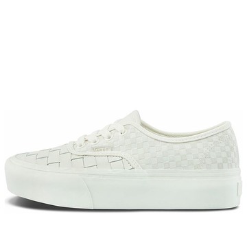 Vans Authentic Platform 'Woven - Blanc De Blanc'