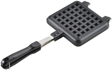 日本代購 空運 YOSHIKAWA SJ2275 格子鬆餅 烤盤 熱壓 華夫餅 雙面 烤夾 烤鬆餅 直火專用