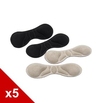 糊塗鞋匠 優質鞋材 F40 3mm海綿包覆後跟貼 5雙