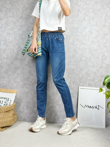 好心情穿上身★微笑柔彈牛仔褲