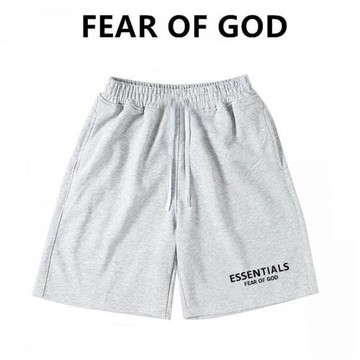 ESSENTIALS復線小標字母短褲五分褲男FOG潮牌高街情侶休閑直筒褲