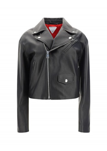 Bottega Veneta - Biker Jacket - Womens - Black