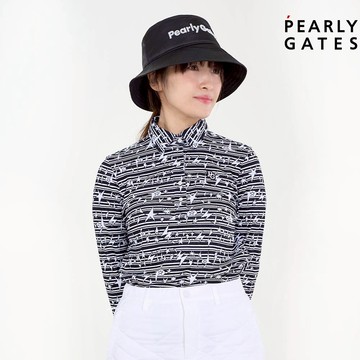 【ṔEARLY GATES】女款深藍色活力設計高彈性舒適多場合聚酯棉材質長袖POLO衫 JLU21102