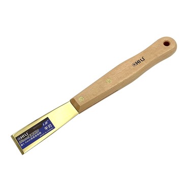 CHILI 32mm/1.2吋-長木柄 低火花黃銅刮刀-平刃 BBS-32