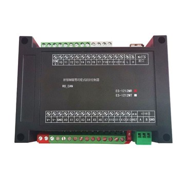 簡思國產中文24進24出簡易PLC繼電器計時器中文可程式設計控制器[DD1204001]