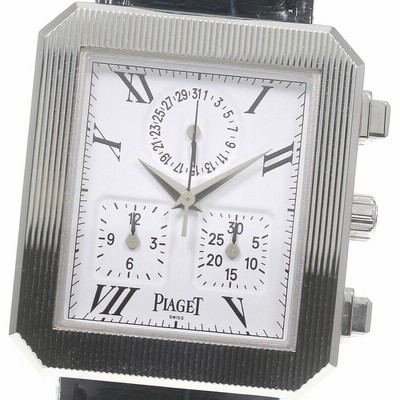 ☆保証書付き【PIAGET】ピアジェ プロトコル K18WG クロノグラフ