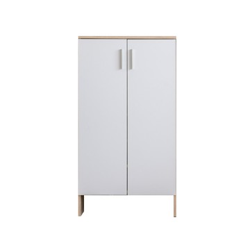 瑪雅質感二門鞋櫃 雪花白
