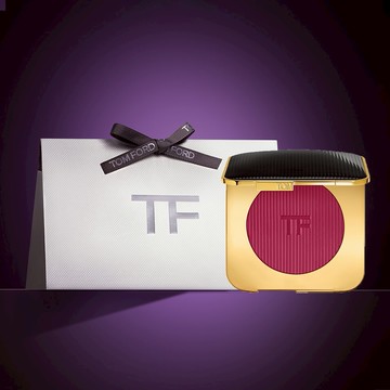 【TOM FORD】經典黑蘭花限定版頰彩霜 | 女生送禮 | 彩妝推薦 | 女生送禮推薦