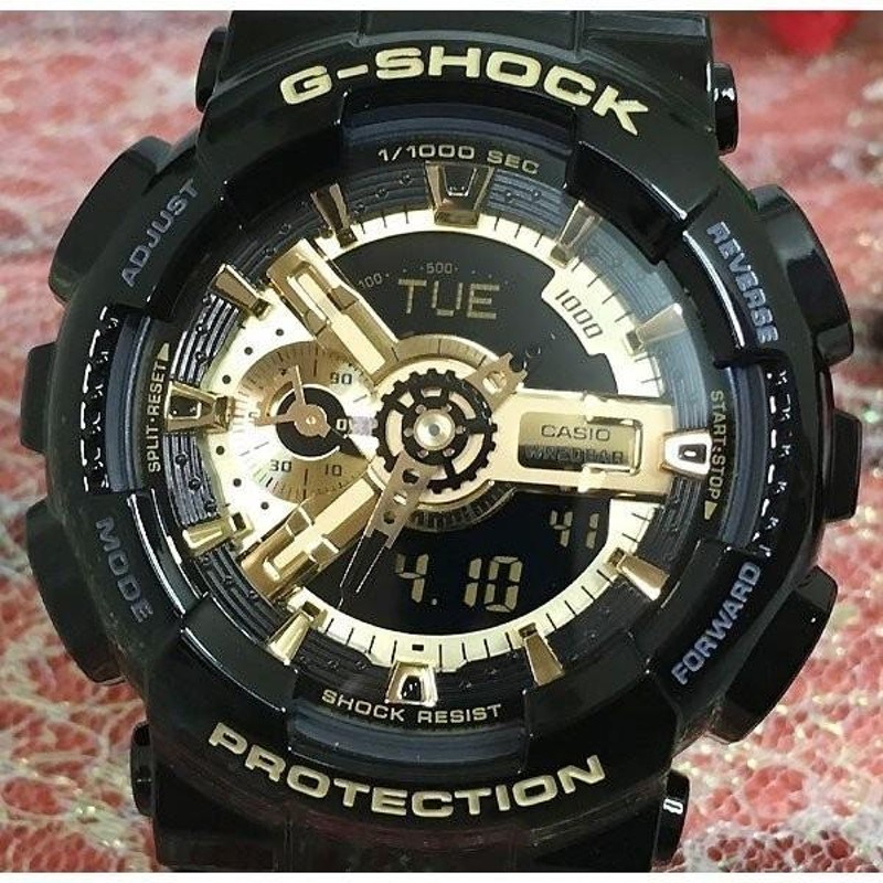 恋人達のGショック ペアウオッチ カシオ G-SHOCK GA-110GB-1AJF BGD