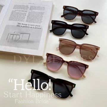 ⒹⓎⓁ┊隔日到貨 5ᴄᴏʟᴏʀ🪴韓系潮流大方框墨鏡 太陽眼鏡 抗UV 韓國百搭款 小紅書同款 抖音推薦 墨鏡流行時尚