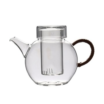 【東日】茶壺 高硼矽耐熱玻璃泡茶壺 家用小容量功夫茶小壺 茶水分離茶具
