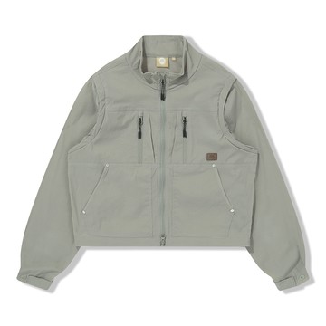 BBC EARTH 女 Convertible Jacket 風衣外套 OLIVE BEFJWAQ02440