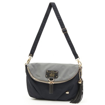 LA BAGAGERIE 防潑水後背/斜背/單肩三用包（灰x藍）_廠商直送