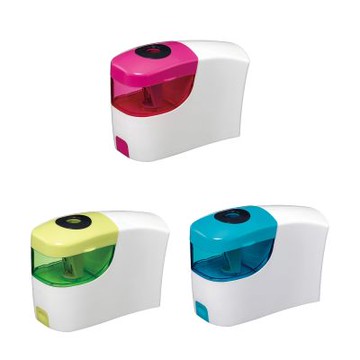 【SDI 手牌】電動手動兩用削鉛筆機 顏色隨機出貨 2台/組  0174P