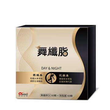 舞纖脂120粒/盒 雙效膠囊 (舞纖婷EX60粒+微脂麗60粒) 舞纖婷升級版