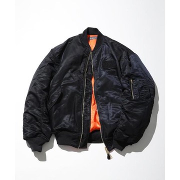 FREAK'S STORE CAHLUMN出品  雜誌口袋尼龍斜紋飛行夾克“MA-1”