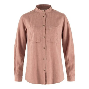 ├登山樂┤瑞典 Fjallraven Ovik hemp長袖襯衫-乾燥玫瑰 # FR14600149-300