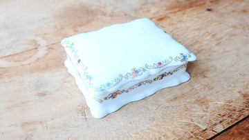 巴黎復古陶瓷飾物盒