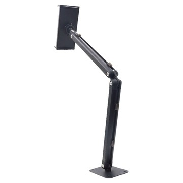 ANTIAN 牆面壁掛懸臂360°旋轉手機平板支架  1個  黑色