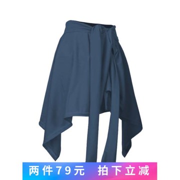 運動健身服女瑜伽服上衣遮臀顯瘦綁帶芭蕾舞蹈裙短裙半身裙一片裙